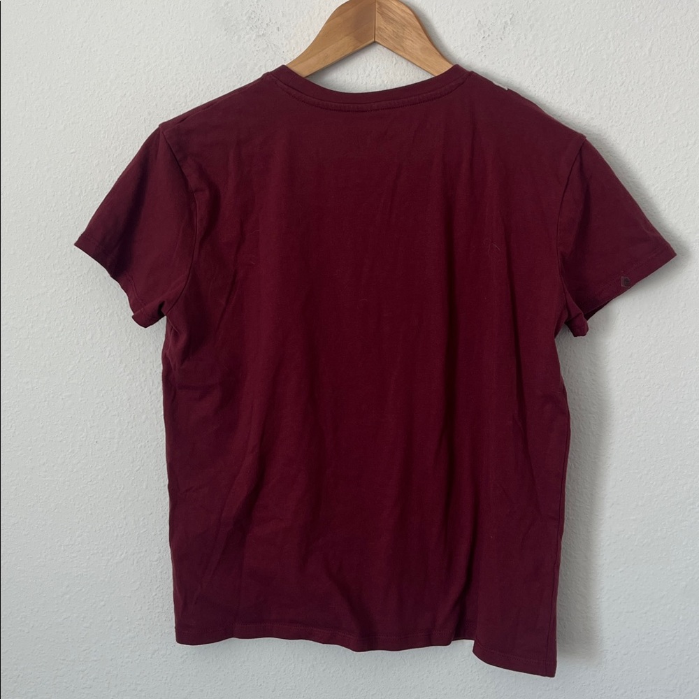 HARRY POTTER Burgundy Short Sleeve T-Shirt - Picture 3 of 3